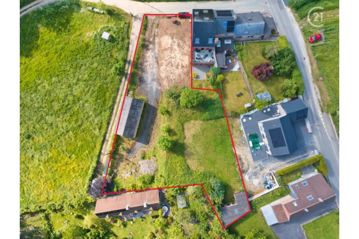 Terrain à bâtir à vendre à Petit-Roeulx-lez-Braine 7090 195000.00€  chambres m² - annonce 779702