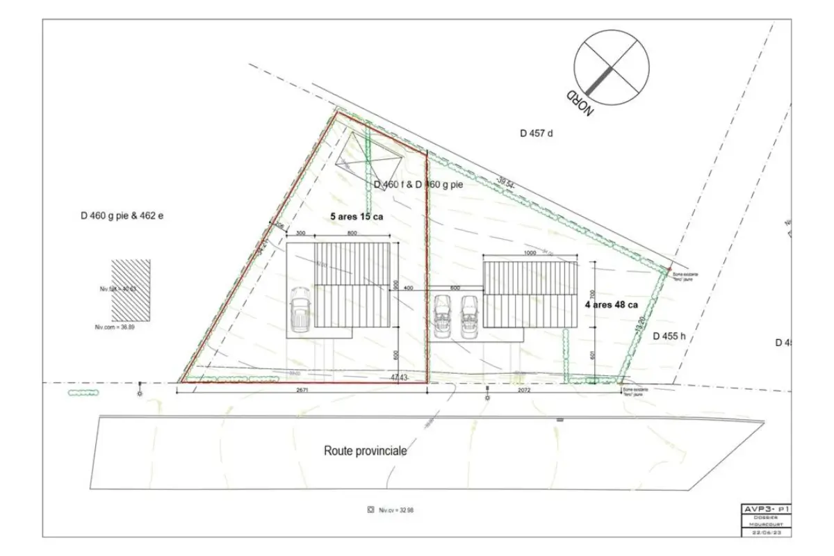 Terrain à vendre à Mourcourt 7543 77250.00€  chambres m² - annonce 781380
