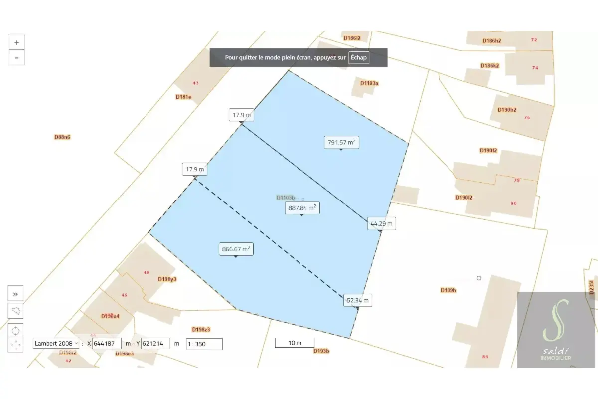 Terrain à bâtir à  à Anderlues 6150 75000.00€  chambres m² - annonce 782211
