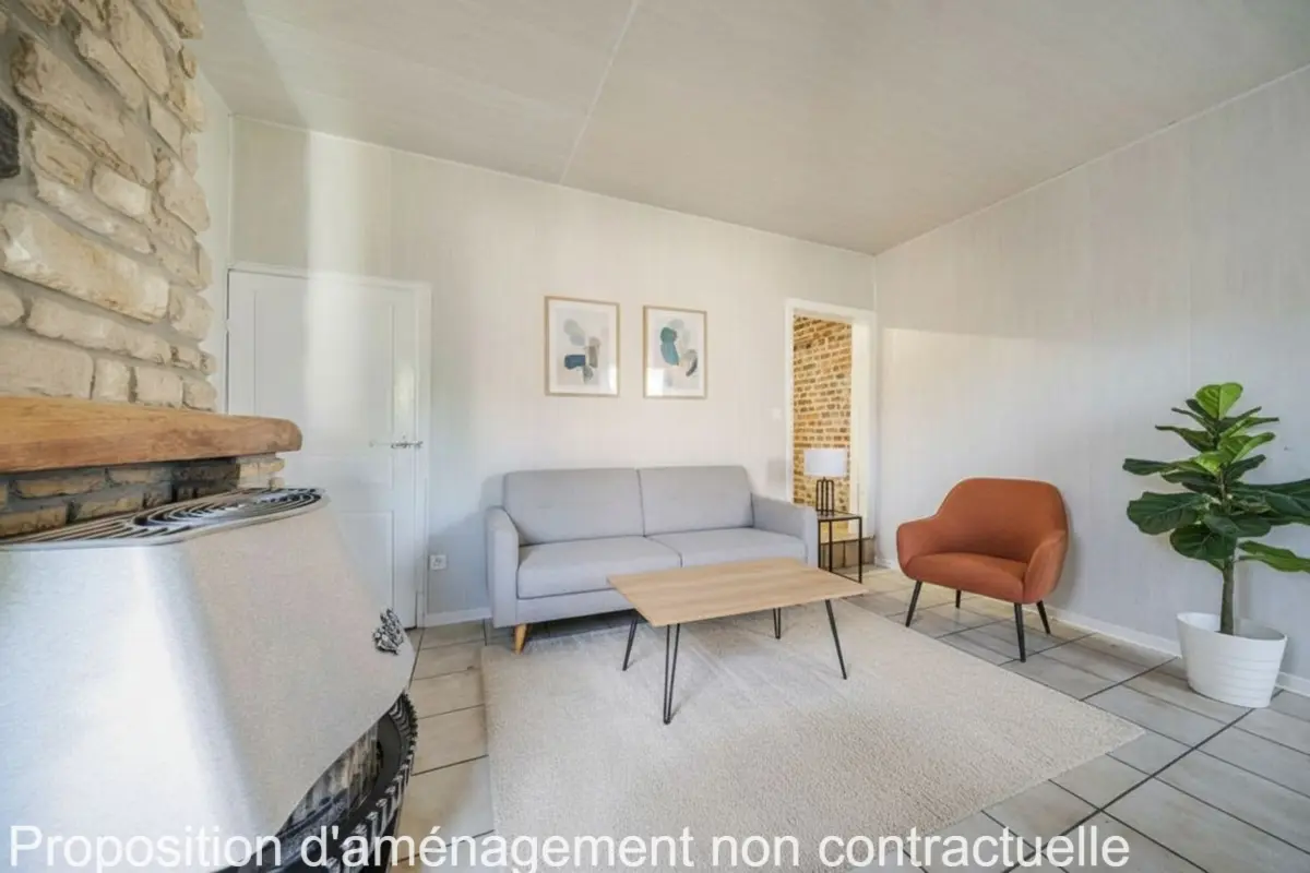Maison à vendre à Quaregnon 7390 60000.00€ 2 chambres 68.00m² - annonce 783583