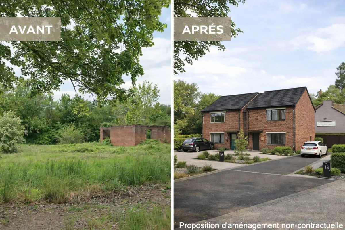 Terrain à vendre à Saint-Ghislain 7330 125000.00€  chambres m² - annonce 784822