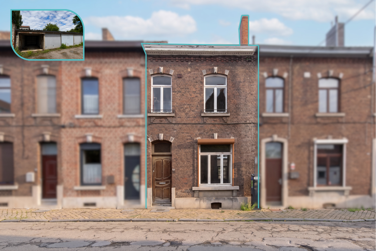 Maison à vendre à Marcinelle 6001 99000.00€ 3 chambres 144.00m² - annonce 786754