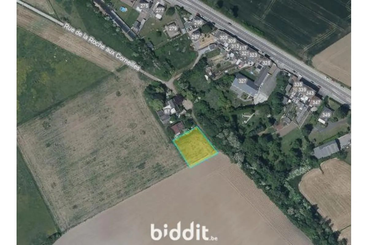 Terrain à vendre à Châtelet 6200 1000.00€  chambres m² - annonce 787090