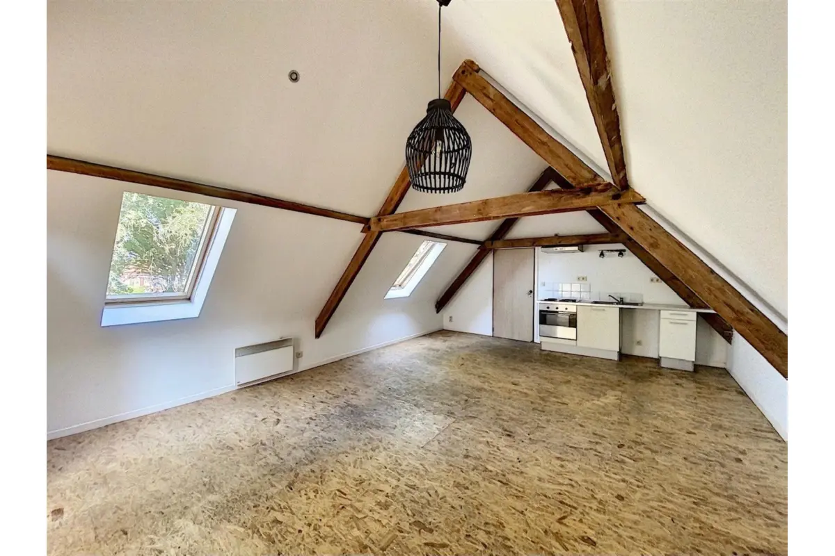 Appartement à  à Templeuve 7520 650.00€ 1 chambres m² - annonce 789556
