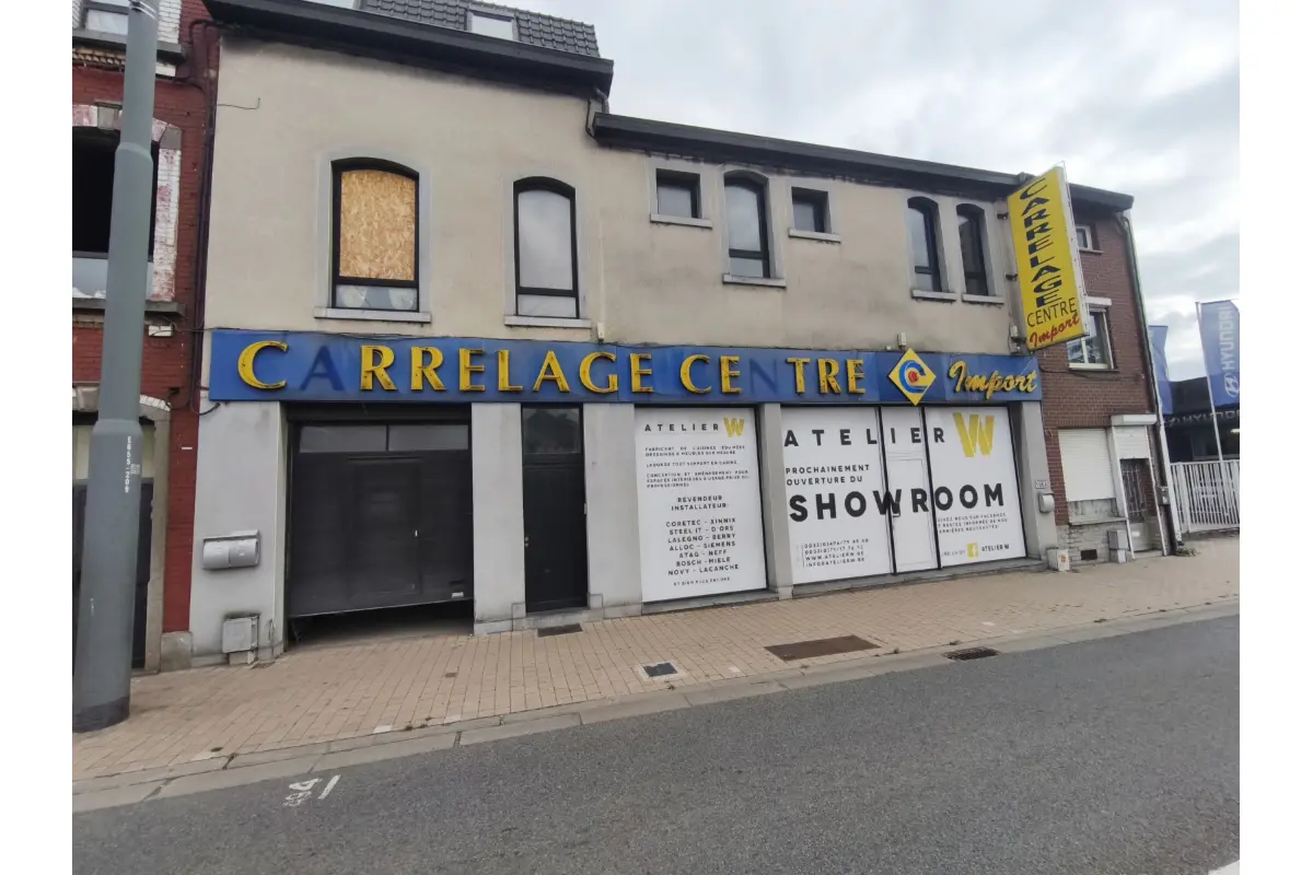 Immeuble mixte à vendre à Dampremy 6020 189000.00€ 2 chambres m² - annonce 789259