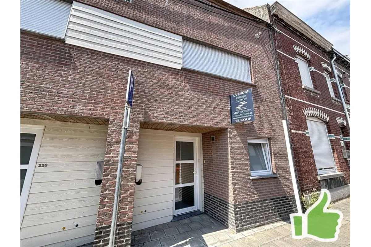 Maison à vendre à Mouscron 7700 269500.00€ 3 chambres m² - annonce 794236