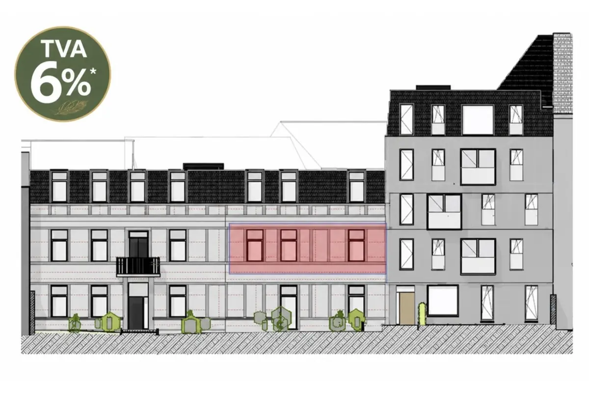 Appartement à vendre à Flénu 7012 310716.00€ 2 chambres 98.64m² - annonce 815278