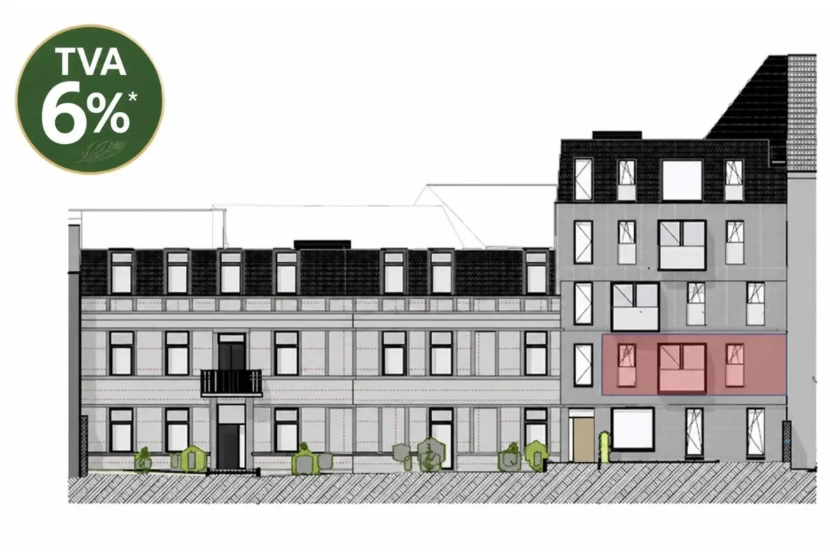 Appartement à vendre à Flénu 7012 239022.00€ 1 chambres 73.68m² - annonce 815268
