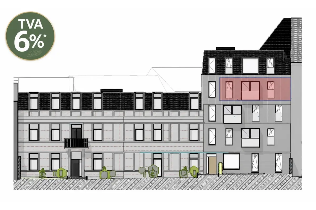 Appartement à vendre à Flénu 7012 239022.00€ 1 chambres 73.68m² - annonce 815272