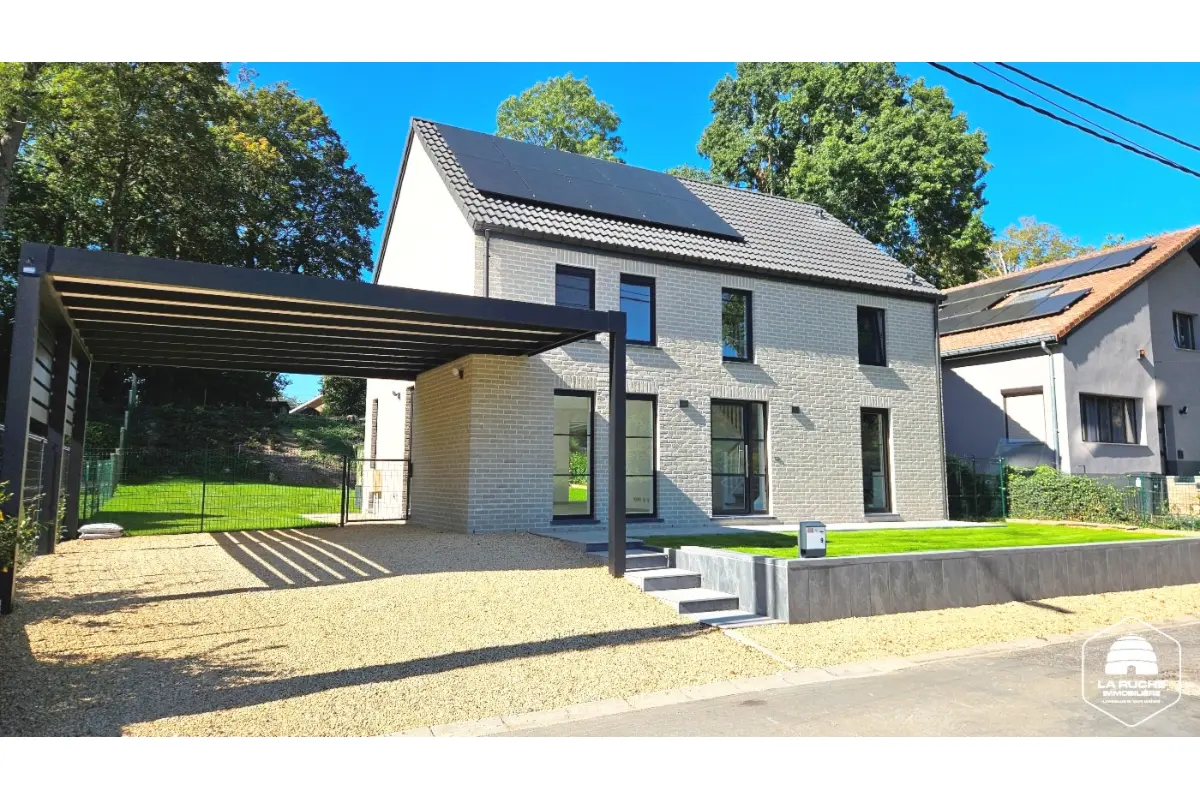 Villa à vendre à Ham-sur-Heure-Nalinnes 6120 480000.00€ 3 chambres 126.00m² - annonce 828893